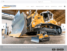 Tablet Screenshot of premacon.com